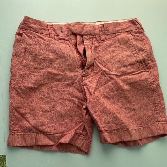 Jcrew red shorts. Size 29w - Picture 3 of 9